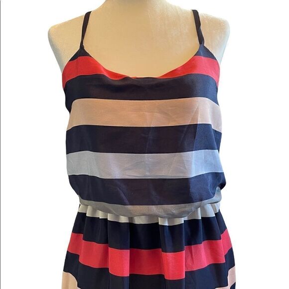 BCBGeneration Sleeveless Striped Maxi Dress - Picture 10 of 15